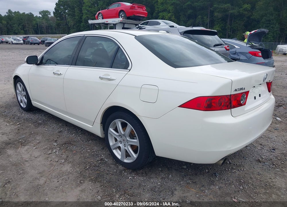 2005 ACURA TSX VIN: JH4CL968X5C002560