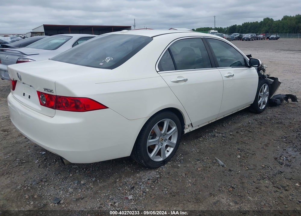 2005 ACURA TSX VIN: JH4CL968X5C002560