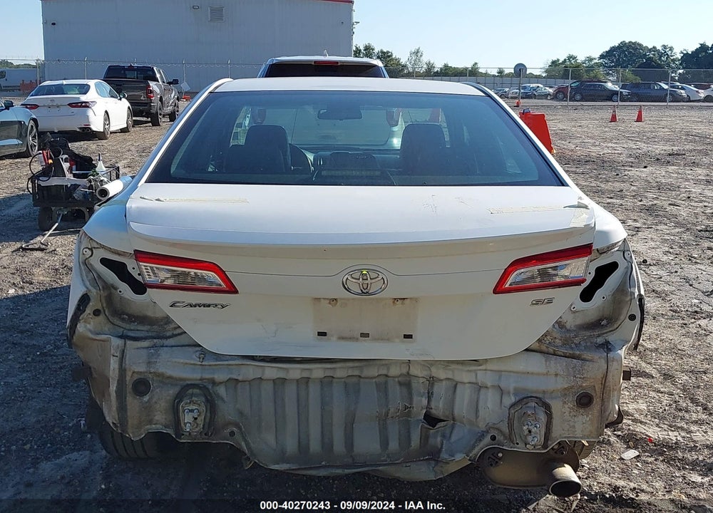 2013 TOYOTA CAMRY SE VIN: 4T1BF1FK6DU724078