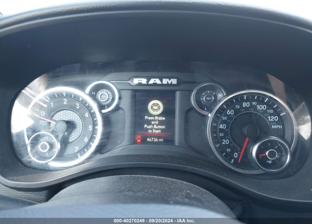 2021 RAM 1500 BIG HORN QUAD CAB 4X4 6'4 BOX VIN: 1C6SRFBT8MN721059