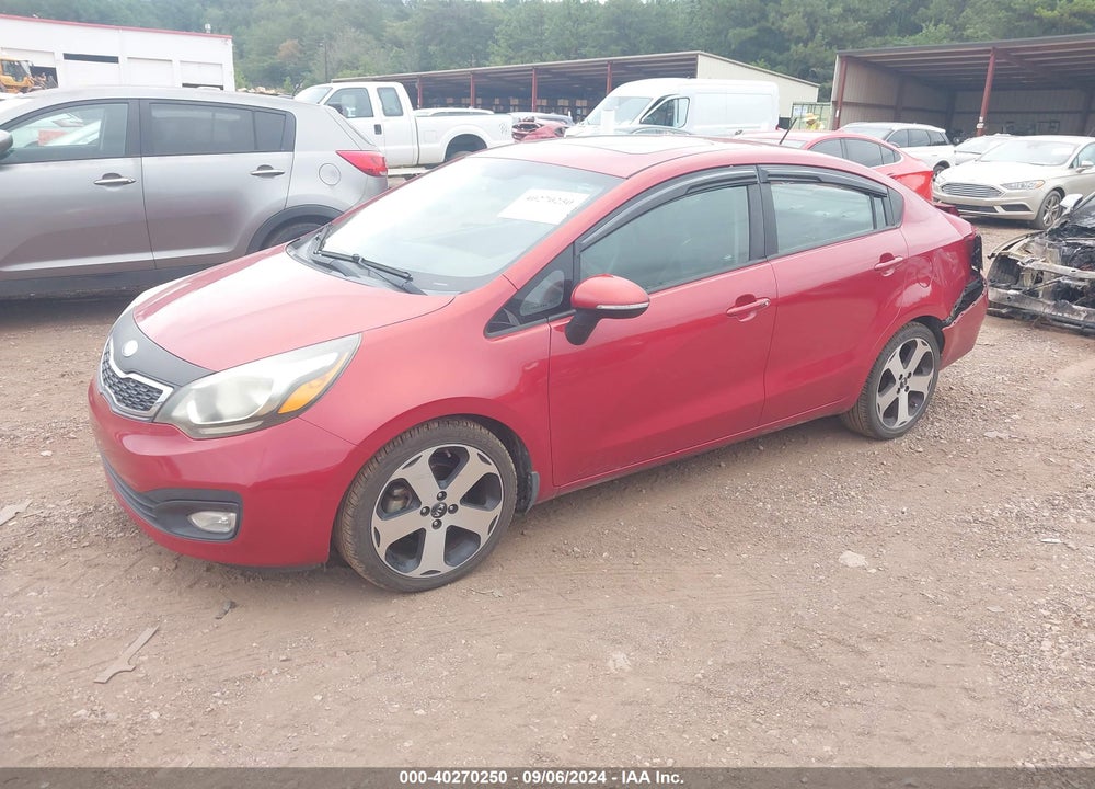 2013 KIA RIO SX VIN: KNADN4A39D6208154