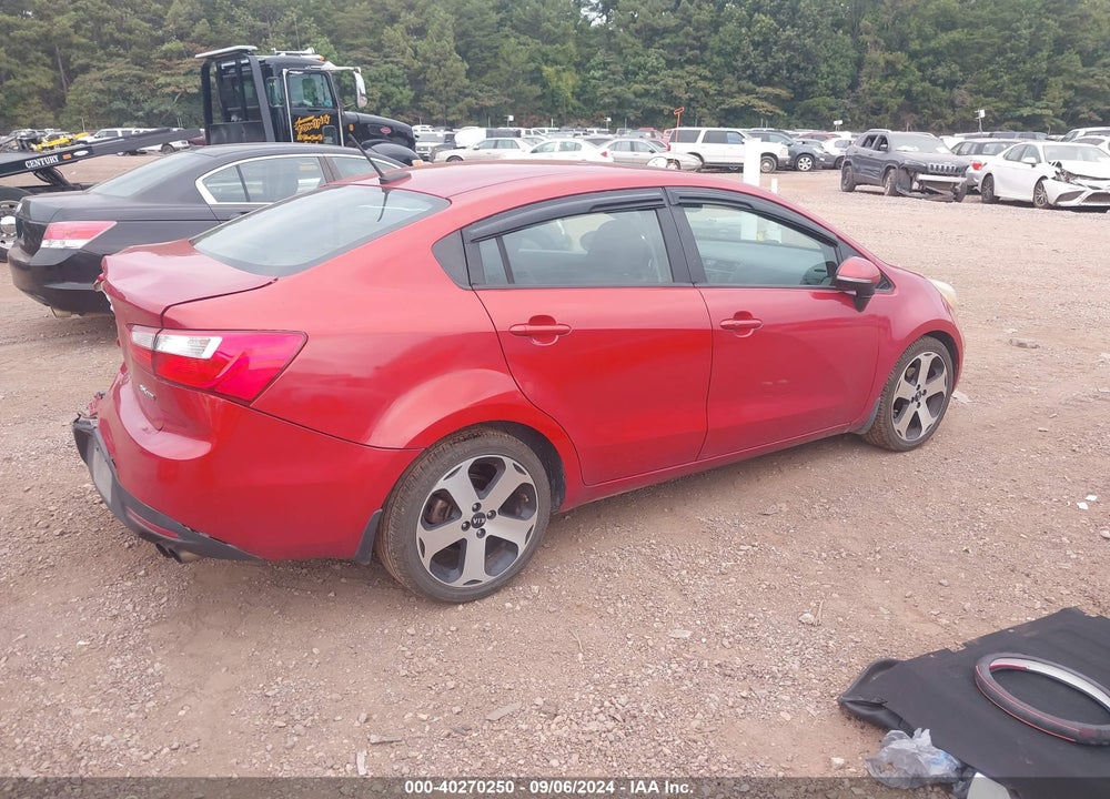 2013 KIA RIO SX VIN: KNADN4A39D6208154
