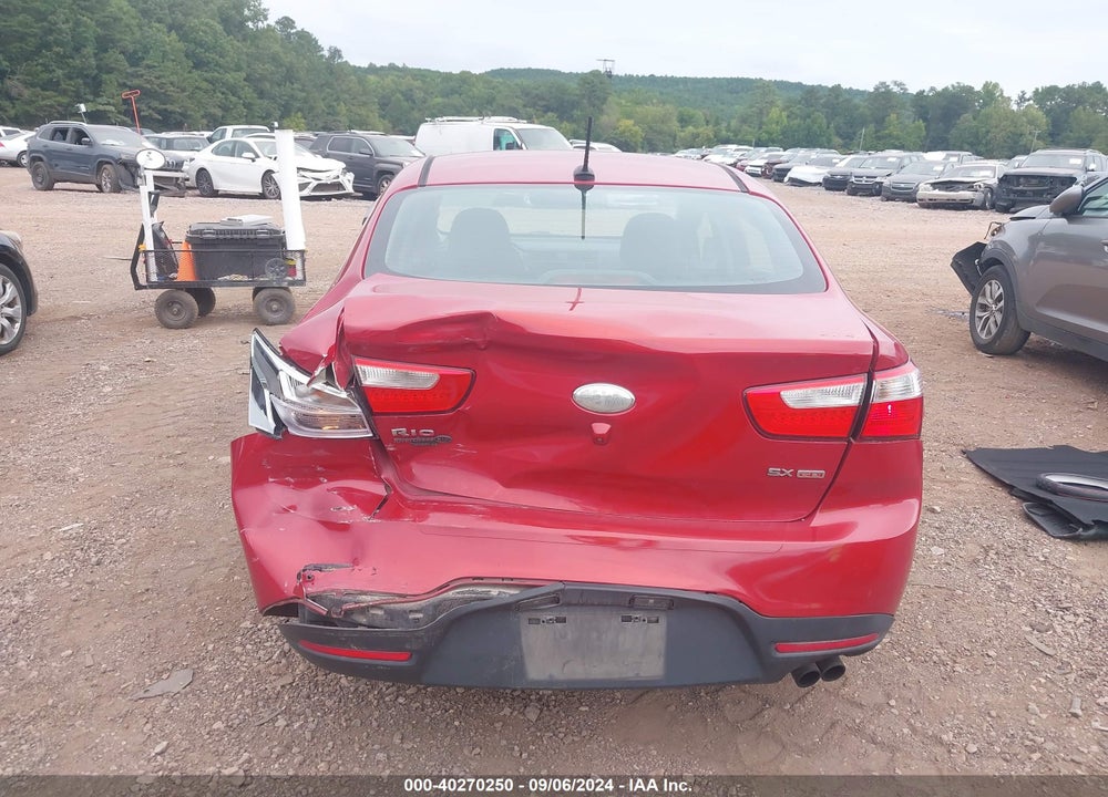 2013 KIA RIO SX VIN: KNADN4A39D6208154