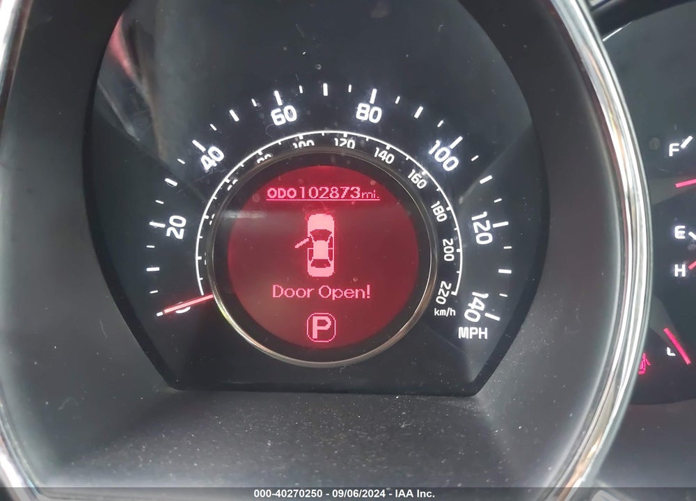 2013 KIA RIO SX VIN: KNADN4A39D6208154