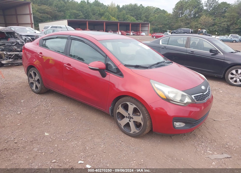 2013 KIA RIO SX VIN: KNADN4A39D6208154