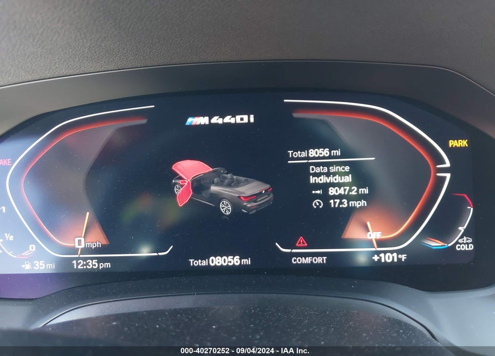 2022 BMW M440I VIN: WBA53AT02NCK66606