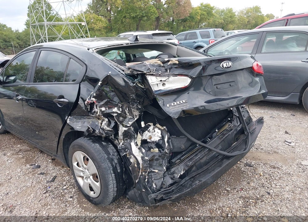 2016 KIA FORTE LX VIN: KNAFK4A66G5511124