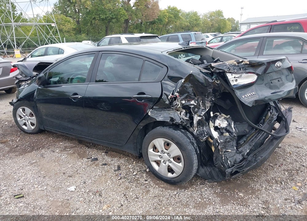 2016 KIA FORTE LX VIN: KNAFK4A66G5511124