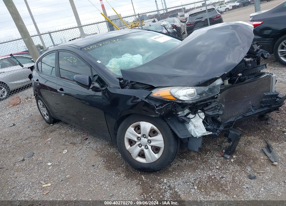 2016 KIA FORTE LX VIN: KNAFK4A66G5511124