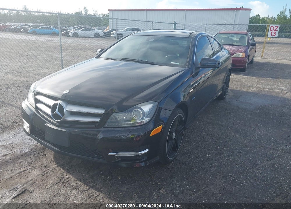 2012 MERCEDES-BENZ C 250 VIN: WDDGJ4HB0CF805612