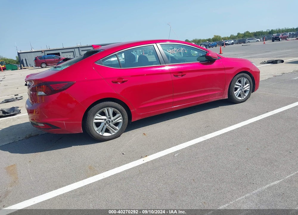 2020 HYUNDAI ELANTRA SEL VIN: 5NPD84LF6LH554670