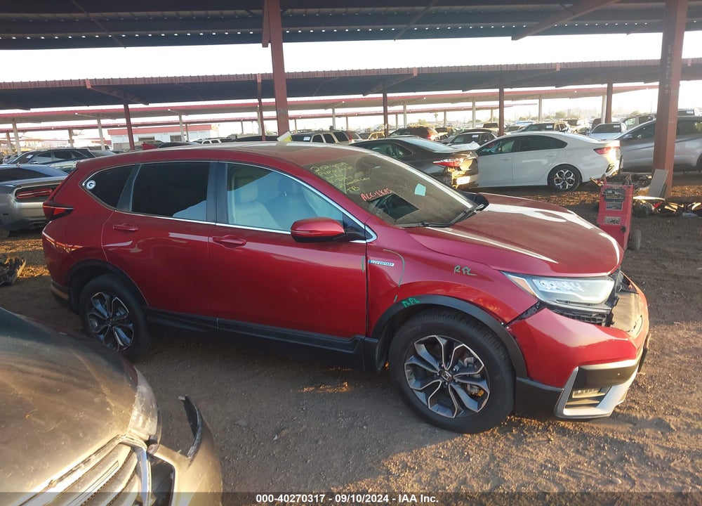 2021 HONDA CR-V HYBRID EX-L VIN: 7FART6H84ME007427