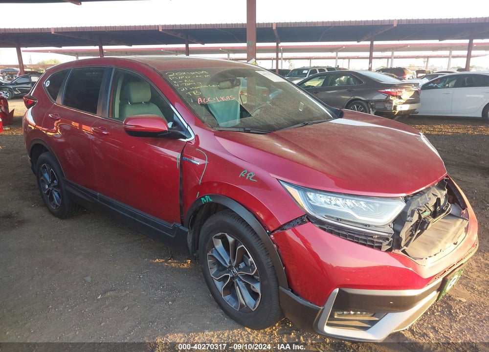 2021 HONDA CR-V HYBRID EX-L VIN: 7FART6H84ME007427