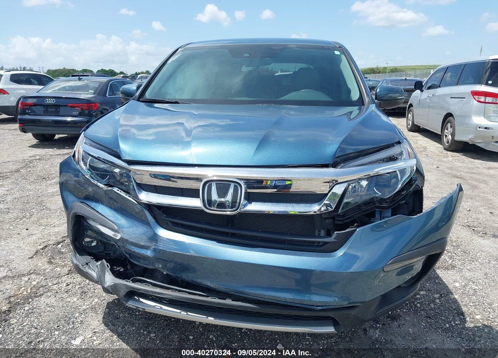 2021 HONDA PILOT 2WD EX VIN: 5FNYF5H3XMB004691