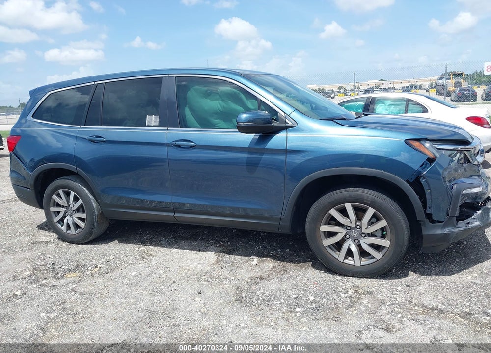 2021 HONDA PILOT 2WD EX VIN: 5FNYF5H3XMB004691