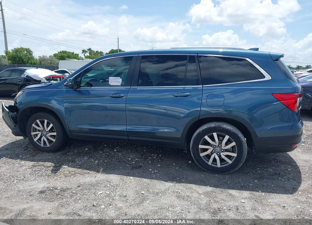 2021 HONDA PILOT 2WD EX VIN: 5FNYF5H3XMB004691