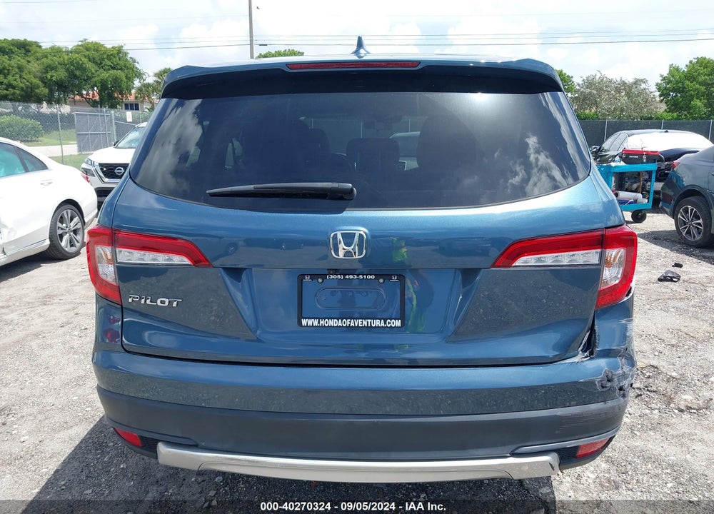 2021 HONDA PILOT 2WD EX VIN: 5FNYF5H3XMB004691