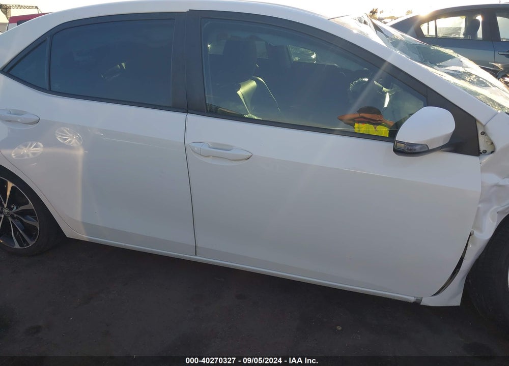 2018 TOYOTA COROLLA SE VIN: 2T1BURHE0JC073782