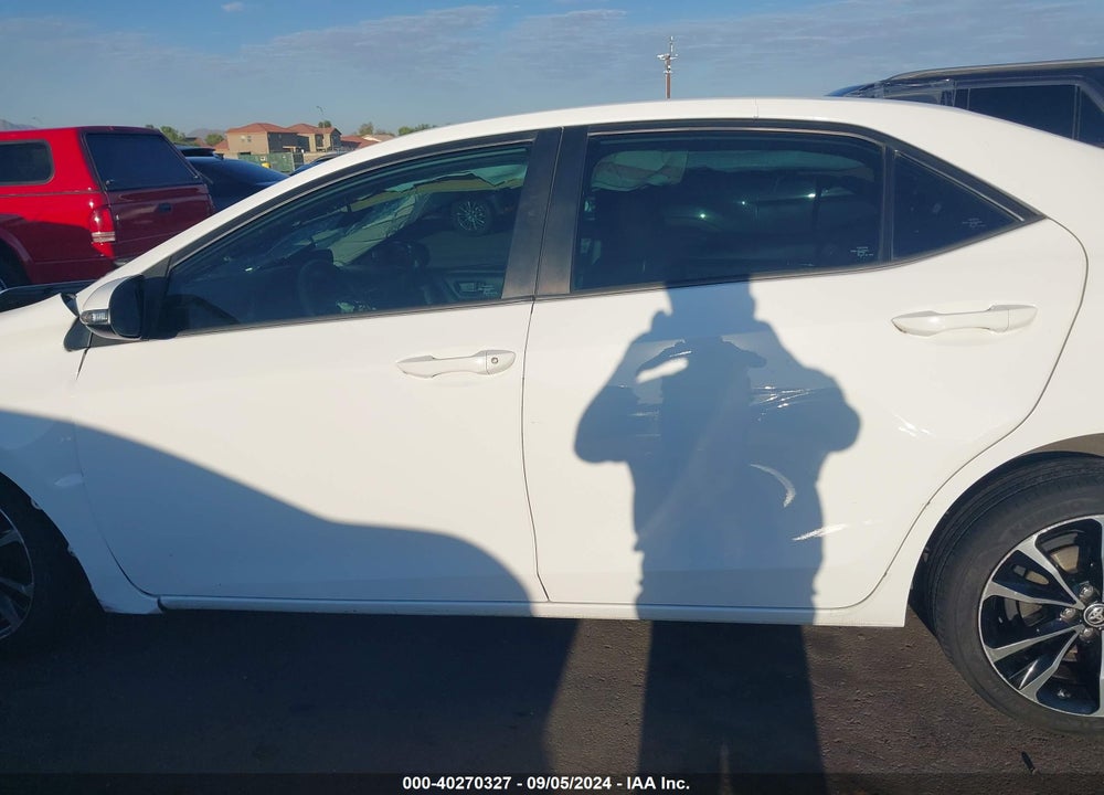 2018 TOYOTA COROLLA SE VIN: 2T1BURHE0JC073782