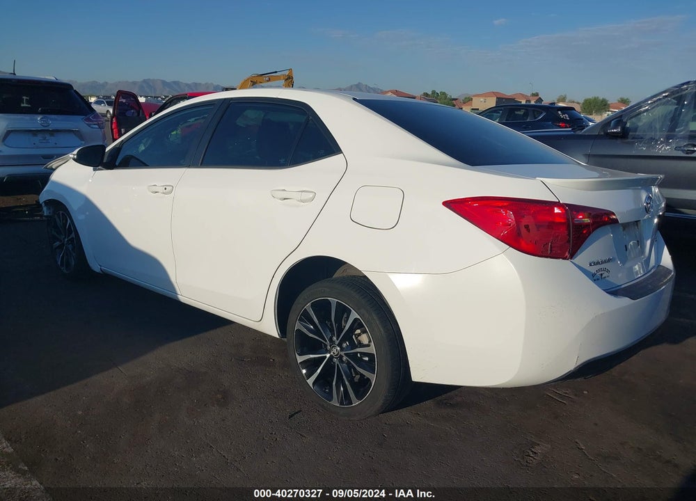 2018 TOYOTA COROLLA SE VIN: 2T1BURHE0JC073782