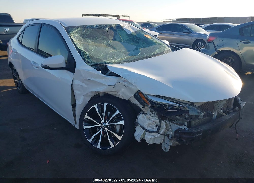 2018 TOYOTA COROLLA SE VIN: 2T1BURHE0JC073782