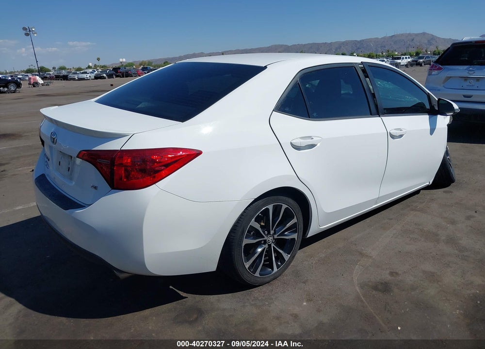 2018 TOYOTA COROLLA SE VIN: 2T1BURHE0JC073782