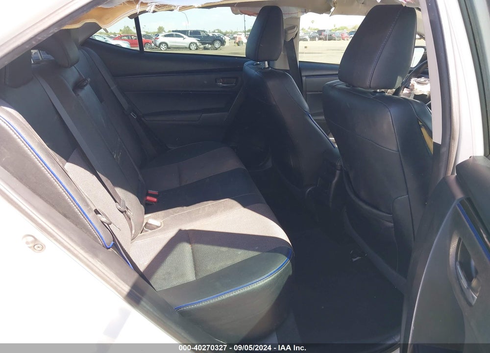 2018 TOYOTA COROLLA SE VIN: 2T1BURHE0JC073782