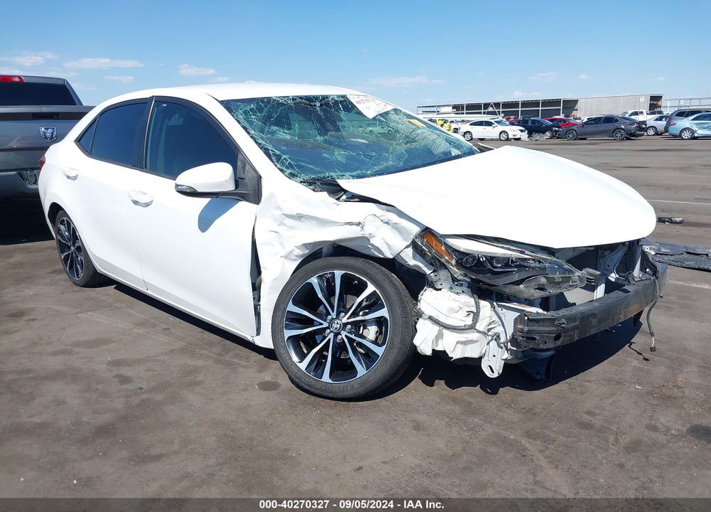2018 TOYOTA COROLLA SE VIN: 2T1BURHE0JC073782