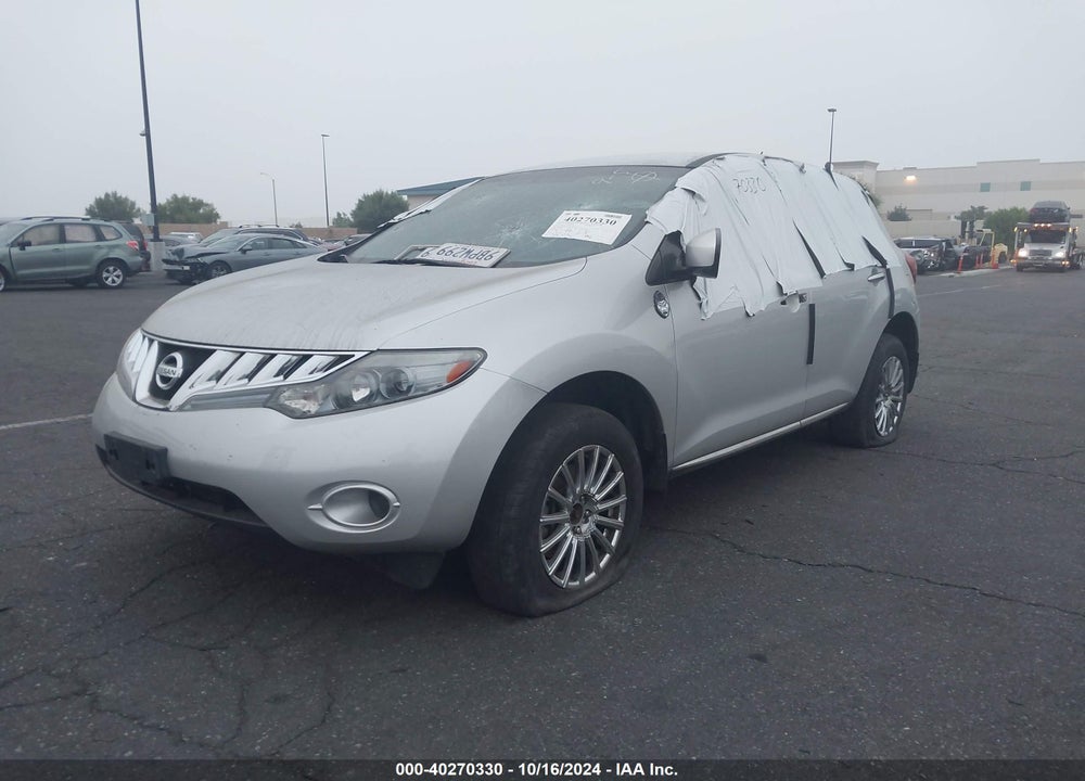 2010 NISSAN MURANO S VIN: JN8AZ1MU6AW006434