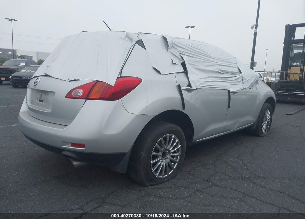2010 NISSAN MURANO S VIN: JN8AZ1MU6AW006434