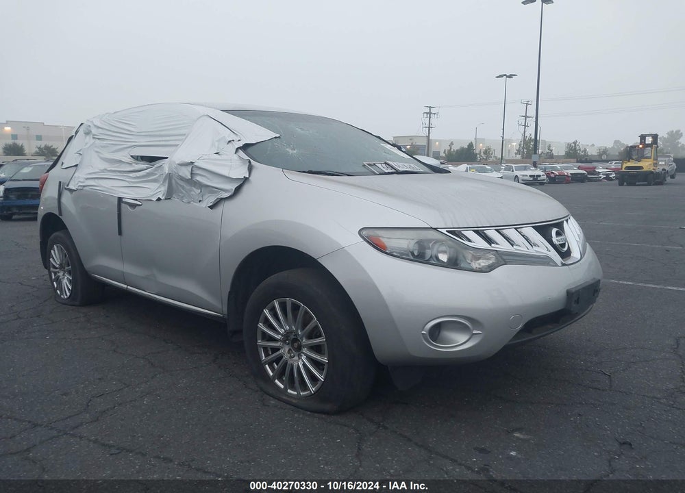 2010 NISSAN MURANO S VIN: JN8AZ1MU6AW006434
