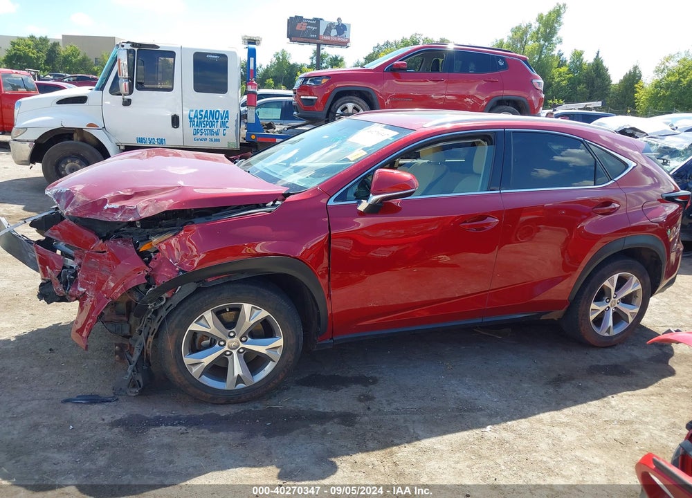 2017 LEXUS NX 200T VIN: JTJBARBZ2H2104492