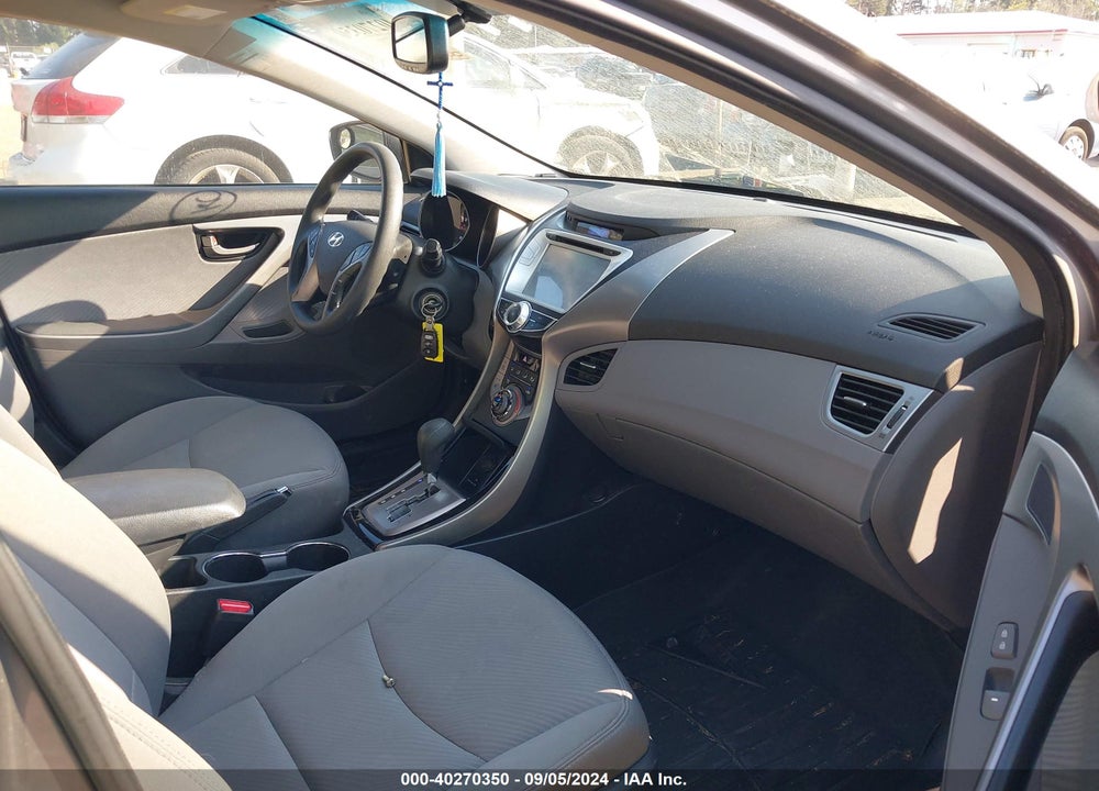 2013 HYUNDAI ELANTRA GLS VIN: 5NPDH4AE7DH255975