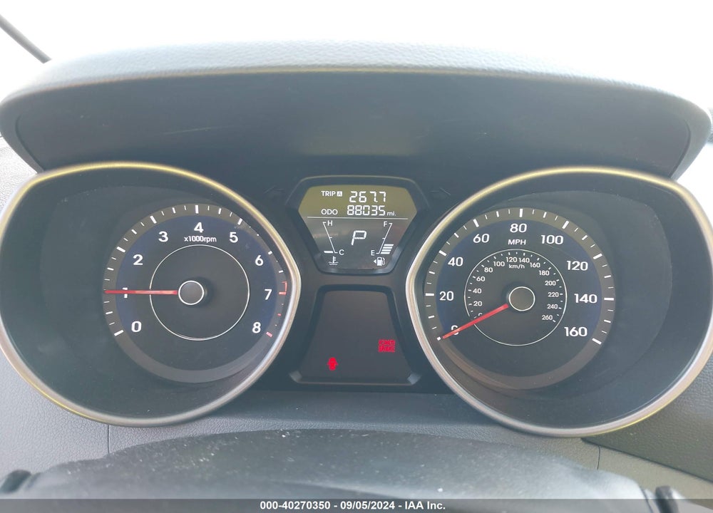 2013 HYUNDAI ELANTRA GLS VIN: 5NPDH4AE7DH255975