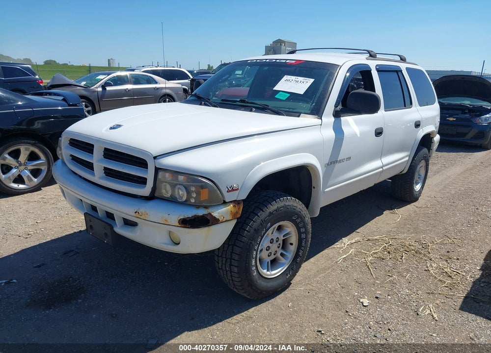 2000 DODGE DURANGO VIN: 1B4HS28N0YF302984