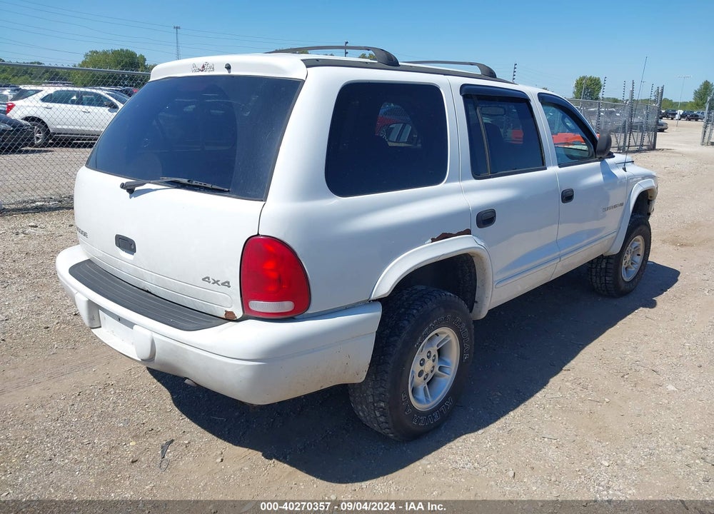 2000 DODGE DURANGO VIN: 1B4HS28N0YF302984
