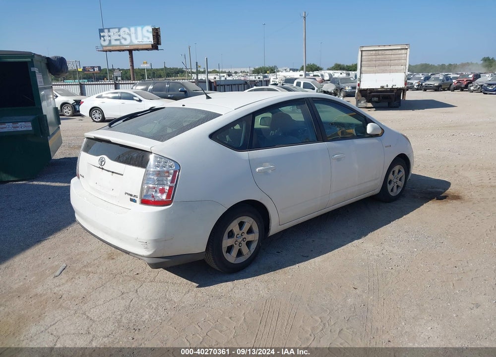 2008 TOYOTA PRIUS VIN: JTDKB20U883435733