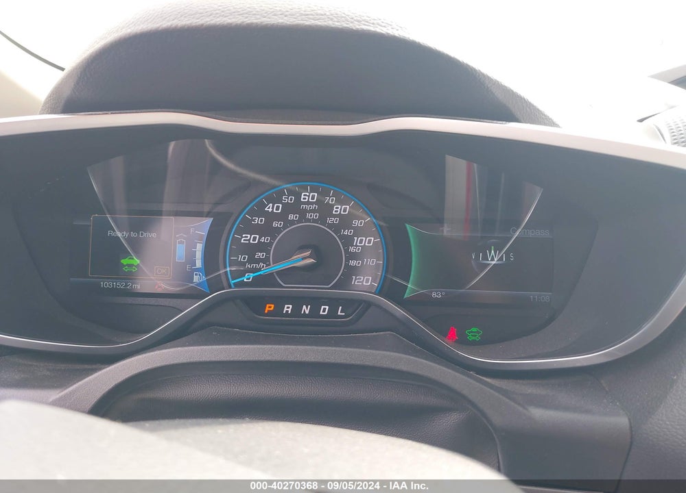 2014 FORD C-MAX HYBRID SE VIN: 1FADP5AUXEL511027