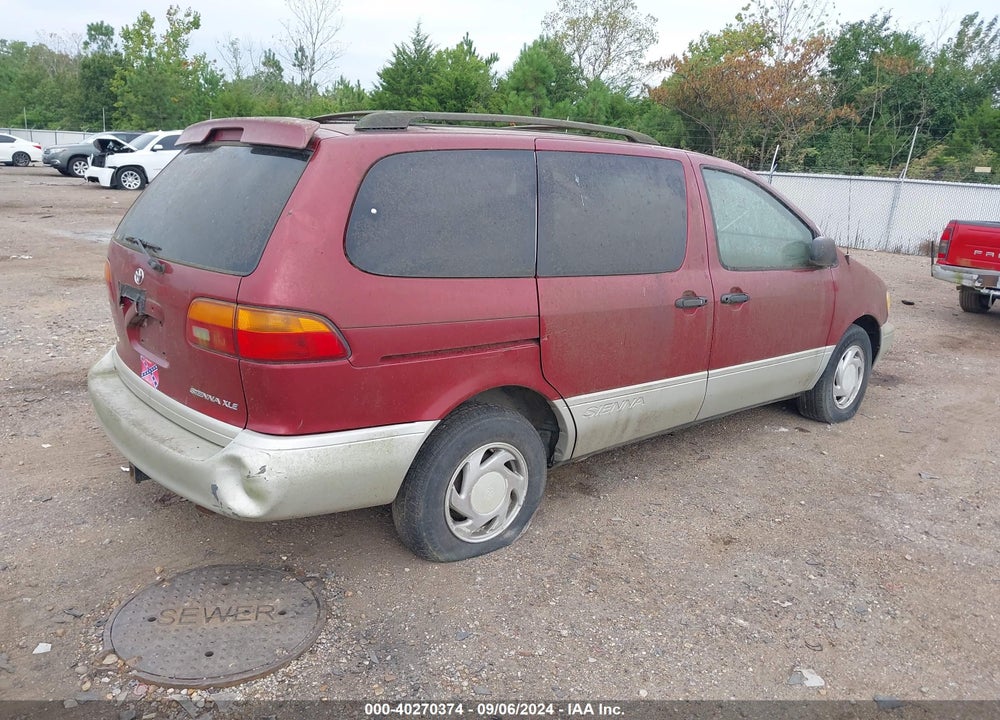 1998 TOYOTA SIENNA XLE VIN: 4T3ZF13C7WU018128