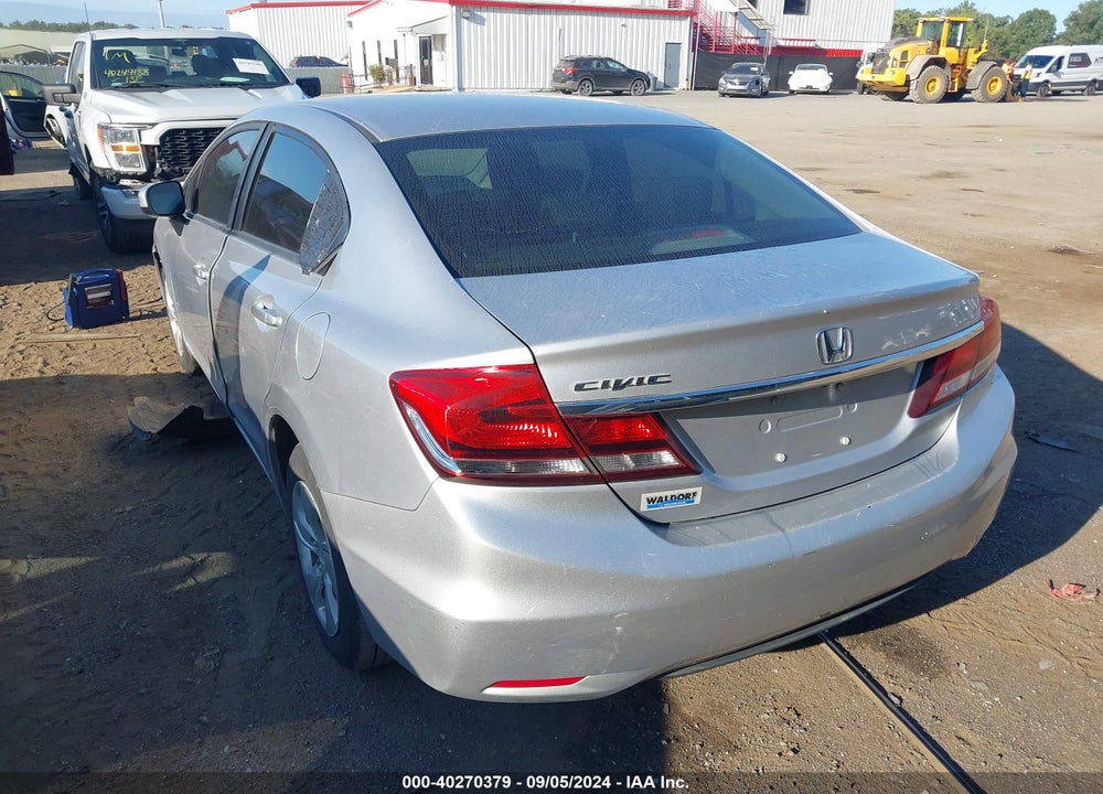 2014 HONDA CIVIC LX VIN: 19XFB2F5XEE265316