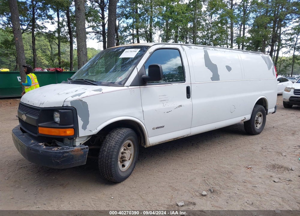 2006 CHEVROLET EXPRESS WORK VAN VIN: 1GCGG29U661164710