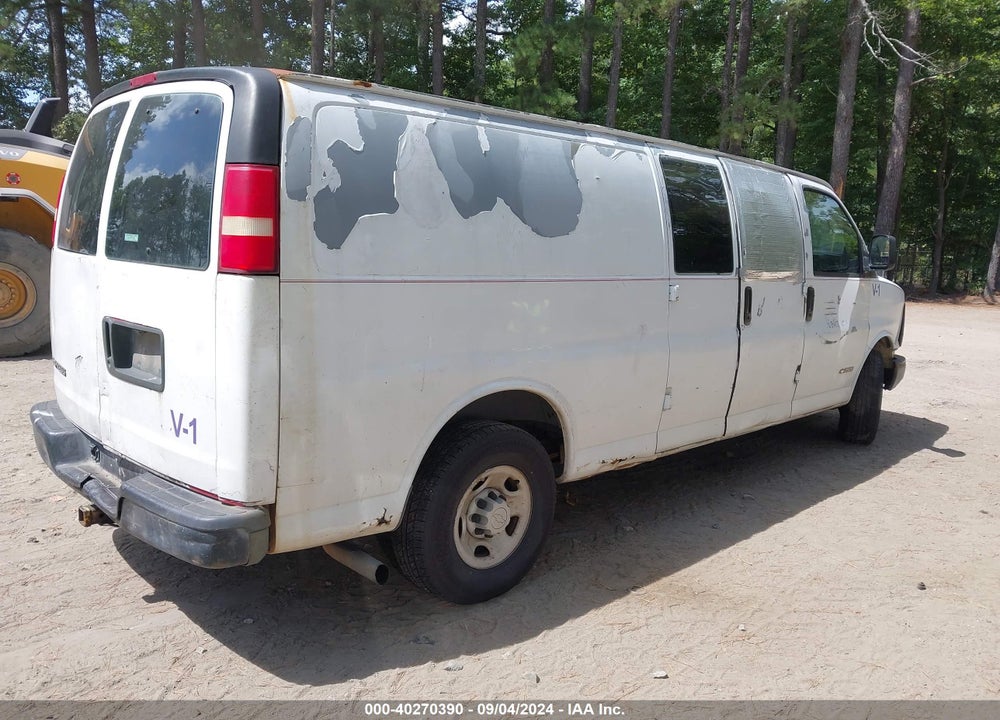 2006 CHEVROLET EXPRESS WORK VAN VIN: 1GCGG29U661164710