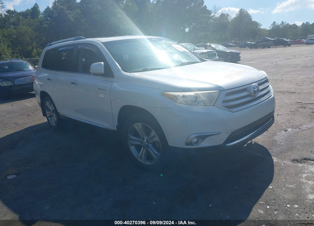 2011 TOYOTA HIGHLANDER LIMITED V6 VIN: 5TDYK3EH9BS048514