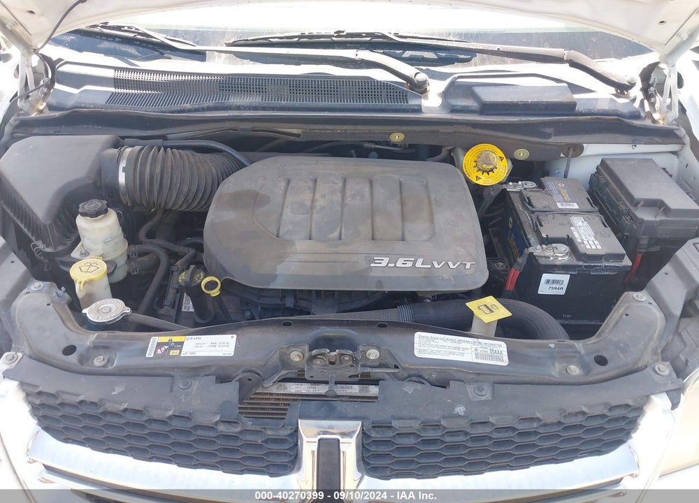 2014 DODGE GRAND CARAVAN SXT VIN: 2C4RDGCG2ER313822