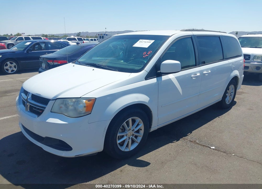 2014 DODGE GRAND CARAVAN SXT VIN: 2C4RDGCG2ER313822