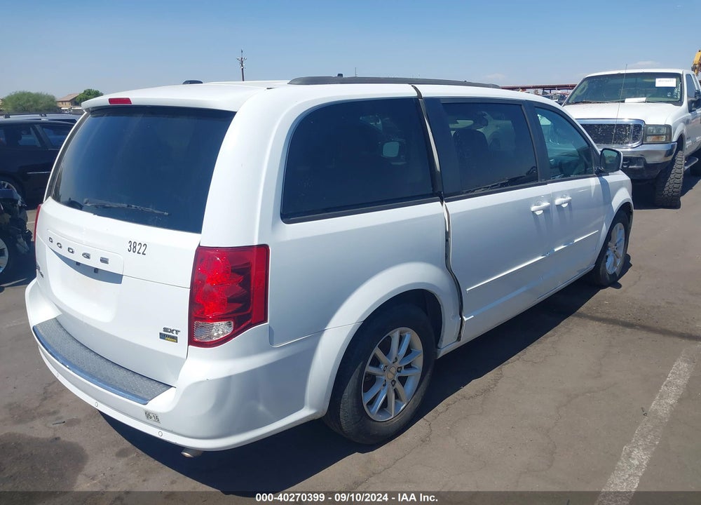 2014 DODGE GRAND CARAVAN SXT VIN: 2C4RDGCG2ER313822