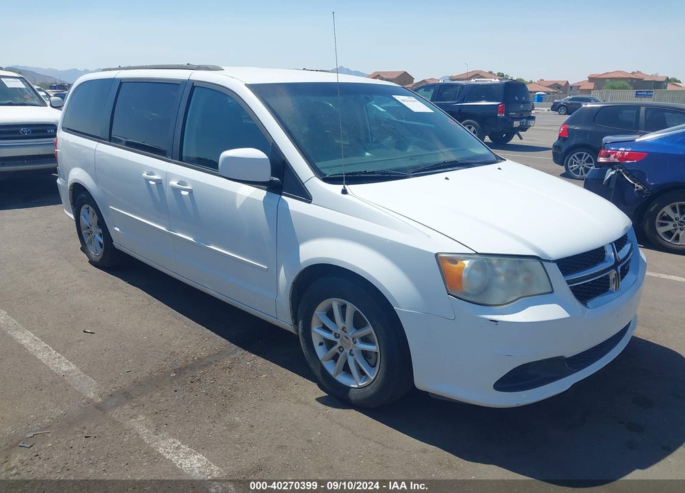 2014 DODGE GRAND CARAVAN SXT VIN: 2C4RDGCG2ER313822