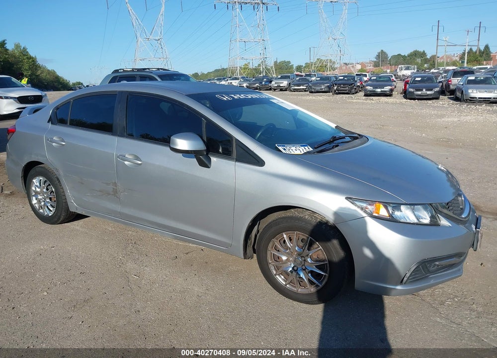 2013 HONDA CIVIC LX VIN: 2HGFB2F54DH526105