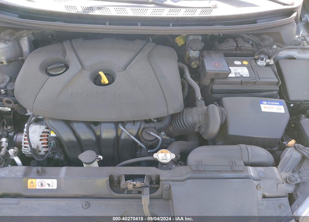 2013 HYUNDAI ELANTRA GLS (ULSAN PLANT) VIN: KMHDH4AE2DU771193