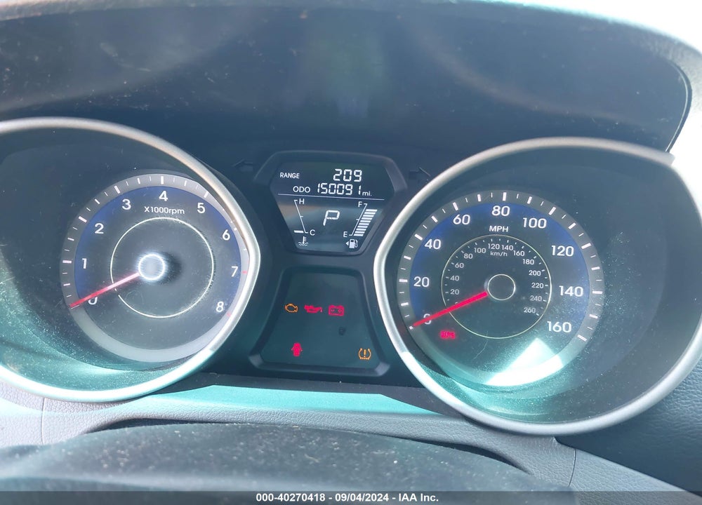 2013 HYUNDAI ELANTRA GLS (ULSAN PLANT) VIN: KMHDH4AE2DU771193